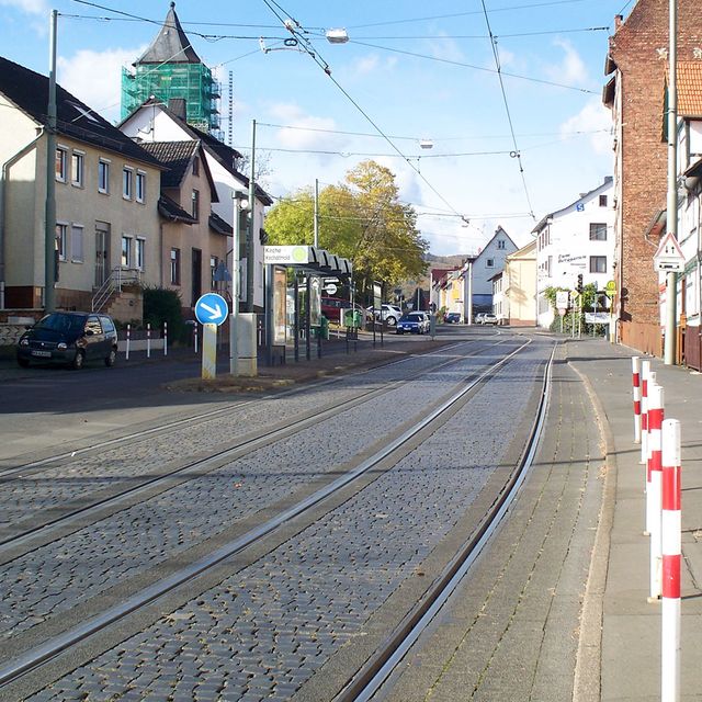 Barrierefreie Haltestelle, Kassel